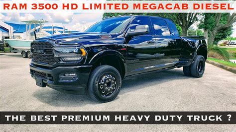 2021 Ram 3500 Hd Limited Megacab Dually Diesel Best Hd Tow Truck