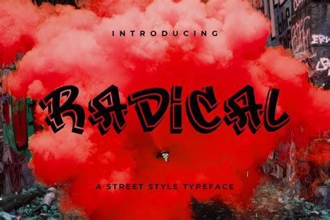 Radical - A Bold Street Style Font | Free Font Download