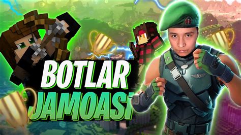 Minecraft Botlar Jamoasi Bed Wars Uzbekcha Let S Play Youtube