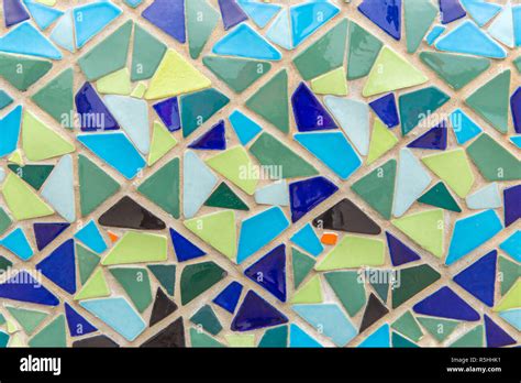 Mosaic tiles of Colorful abstract for background Stock Photo - Alamy