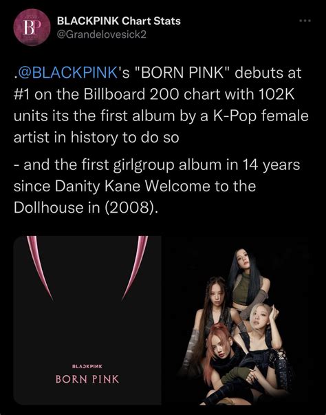 Blackpink Makes History As Born Pink Officially Debuts At