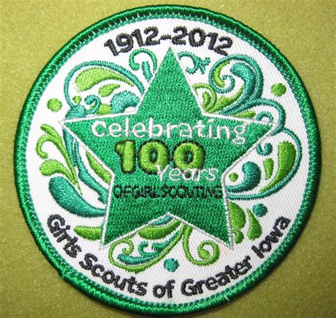 Pin On Girl Scout 100th Anniversary Patches