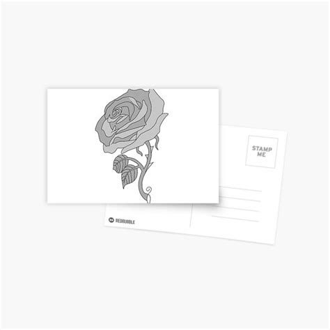 "Harry Styles Rose Tattoo" Postcard for Sale by melissacascio | Redbubble