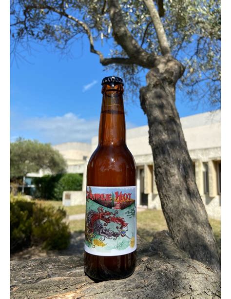 Bi Re Blonde Triple Hot Cl Brasserie Des Garrigues