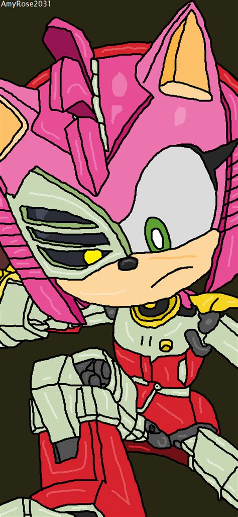 Amy Rose Cyborg Sonic Prime by AmyRose2031 on DeviantArt