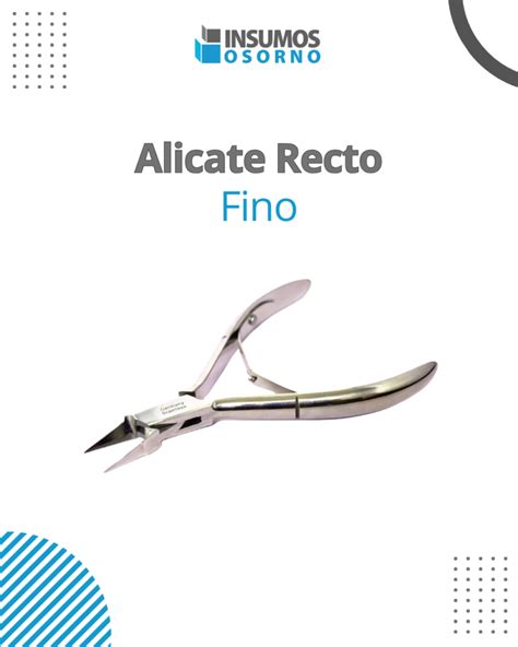 Alicate Recto Fino Insumos Osorno