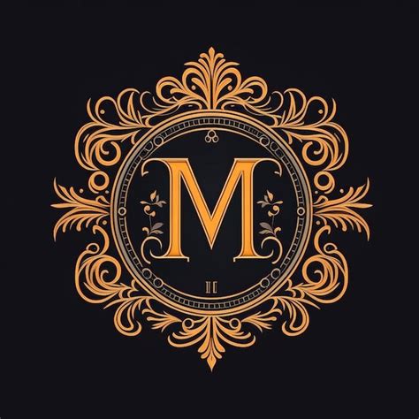 Premium Photo Initial Letter M Logo Design Template