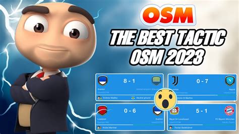 The New Best Tactic Of Osm Win All Matches With Various Lineups