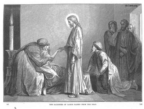 Image: 016 The daughter of Jairus raised from the dead