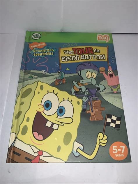 SPONGEBOB SQUAREPANTS The Tour De Bikini Bottom Hardcover 12 02 PicClick UK