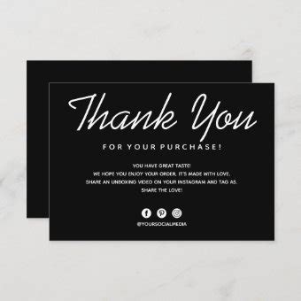 Thank You Card | Zazzle