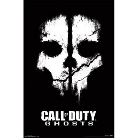 Call Of Duty Ghosts Skull Poster Print 24 X 36