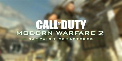 El Remake De La Campaña Original De Call Of Duty Modern Warfare 2 Aún