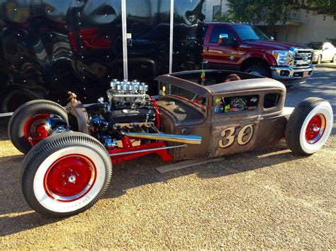 Ford Model A Rat Rod Hot Rod Pro Street Blown Show Car For Sale