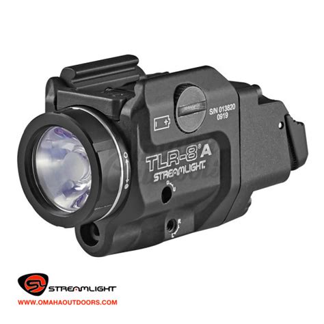 Streamlight TLR 8A Flex Weapon Light With Red Laser Omaha Outdoors