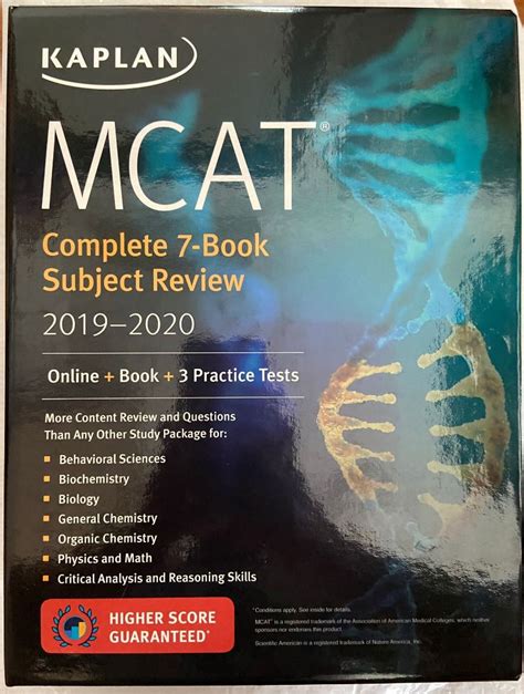 Kaplan Mcat Complete Book Subject Review Hobbies Toys