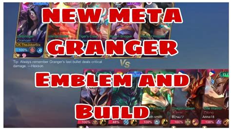 Tanky Granger Full Gameplay Mlbb Granger Youtube