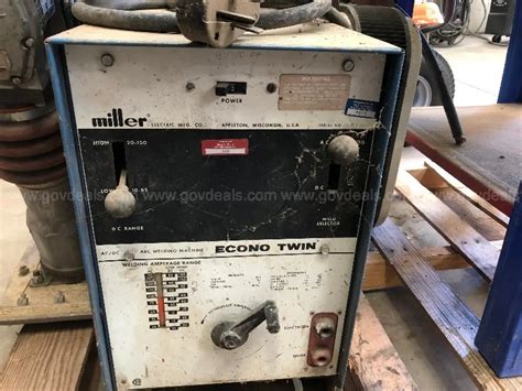 Vintage Miller Stick Welder Govdeals