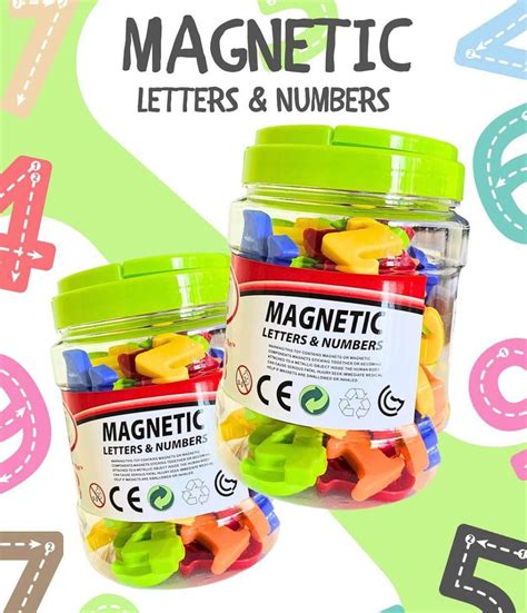 Magnetic Letters And Numbers - Kids Wonderland