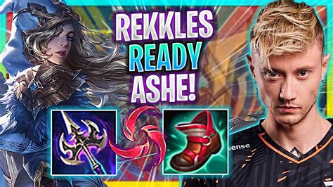 REKKLES IS READY TO PLAY ASHE FNC Rekkles Plays Ashe Support Vs Lulu