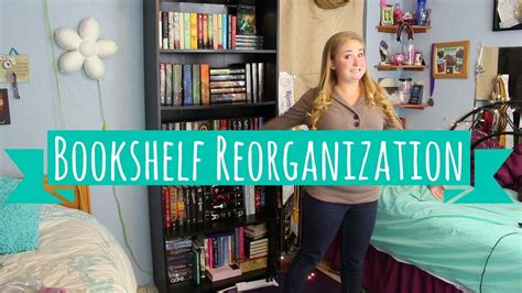 Reorganizing My Bookshelves Youtube