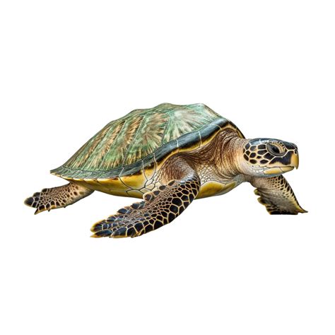 AI generated Sea turtle swimming on transparent background 35594803 PNG