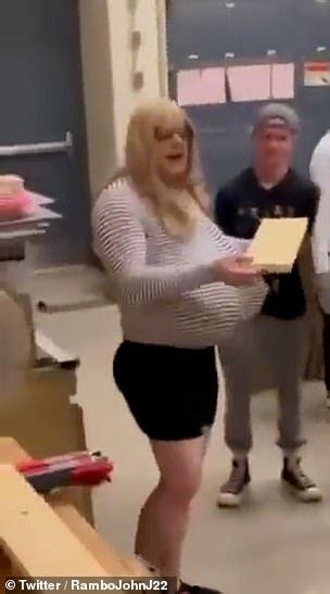 Kayla Lemieux Trans Teacher With Z Cup Breasts Seen In The Audience