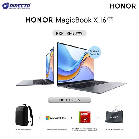 DirectD Retail & Wholesale Sdn. Bhd. - Online Store. HONOR MagicBook X