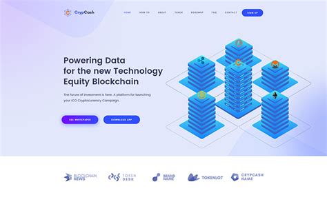 Crypcash Tema De Wordpress Para Ico Bitcoin Y Criptomonedas
