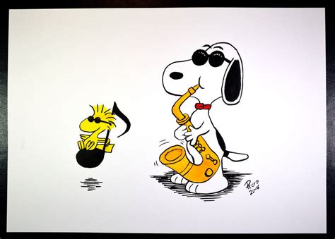 Snoopy and Woodstock by Ptero-Pterodactylus on DeviantArt