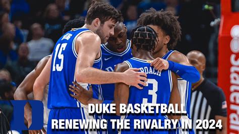 Duke Basketball Renewing The Rivalry Youtube