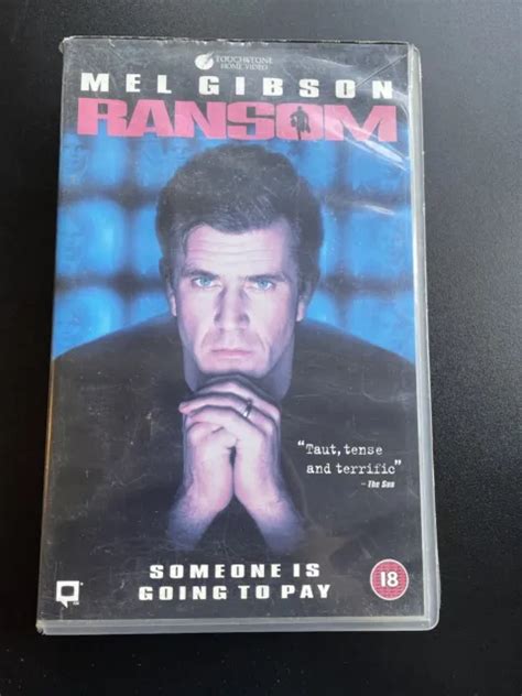 Ransom Vhs Big Box Mel Gibson Rene Russo Gary Sinise Delroy