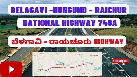 Belagavi Hungund Raichur National Highway In Karnataka Hyderabad Panaji