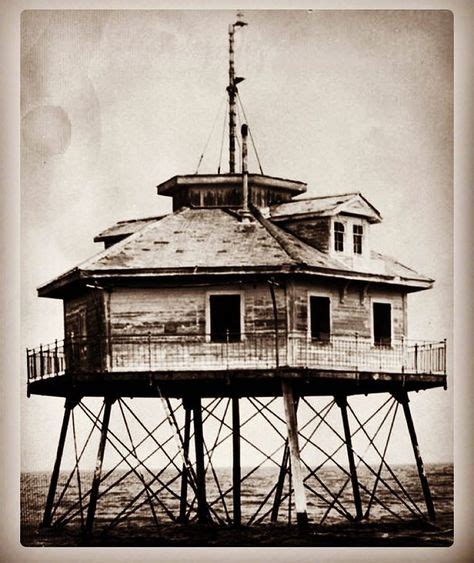 Middle Bay Lighthouse In Mobile Bay Standing Since 1885 Laying In The