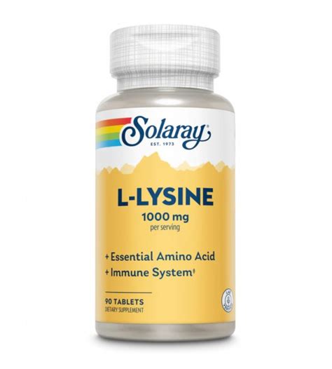 Webber Naturals L Lysine 1000 мг 60 табл купить лизин в Киеве и Украине