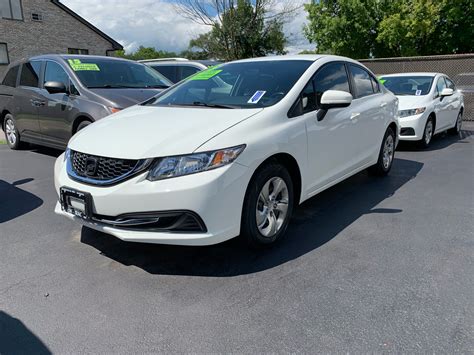 Used 2015 Honda Civic 4dr CVT LX For Sale In Rochester NY 14624 On Trac