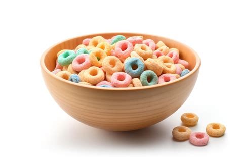 Premium AI Image | tasty colorful cereal bowl