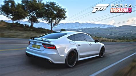 Audi RS 7 Sportback Forza Horizon 5 Freeroam Gameplay 4K 60fps