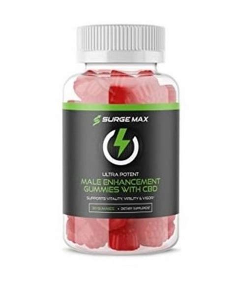 Surge Max Male Enhancement Gummies Reviews The Secret To Maximizing