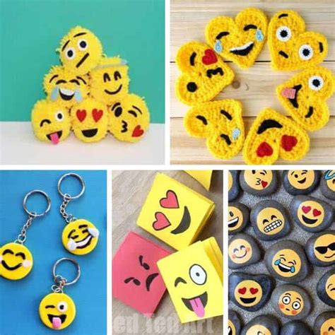 20 Emoji Crafts Fun Diy Projects For Teens Tweens And Adults