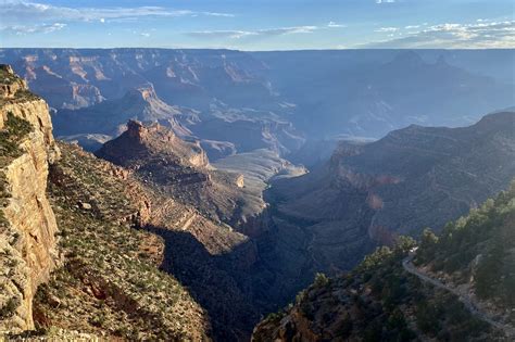 Day Hike In The Grand Canyon Bright Angel Trailhead To The Mile Rest