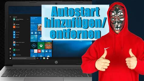 Windows Autostart Programme Hinzuf Gen Und Entfernen Youtube