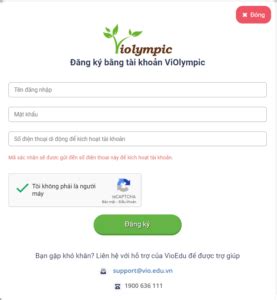 Hướng dẫn chung Đăng kí Đăng nhập VioEdu