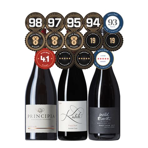 Premium Pinot Noir Trio Mixed Case Vinomofo Singapore