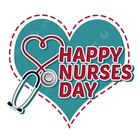 Happy Nurses Day Png Picture Happy Nurses Day Love Shape Design Happy Nurses Day Nurses Icon