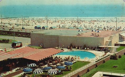 Vintage Postcard 1961 Swimming Pool Marlborough Blenheim Atlantic New