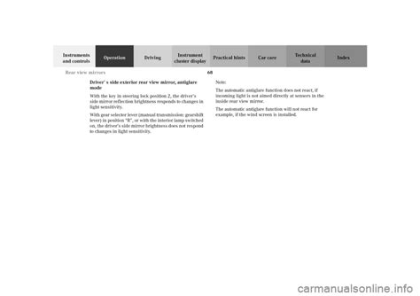 Mercedes Benz Slk 230 Kompressor 2002 R170 Manual Pdf 290 Pages
