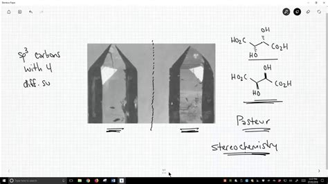 Stereochemistry Tartaric Acid Youtube