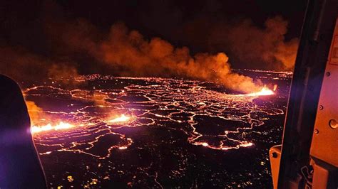 Islandia declara el estado de emergencia por la erupción del volcán de ...