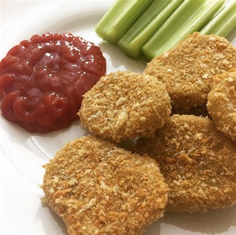 Chickpea Nuggets Vegan Chicken Nugget Recipes Vegan Party Snacks